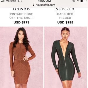 House of CB bandage dress